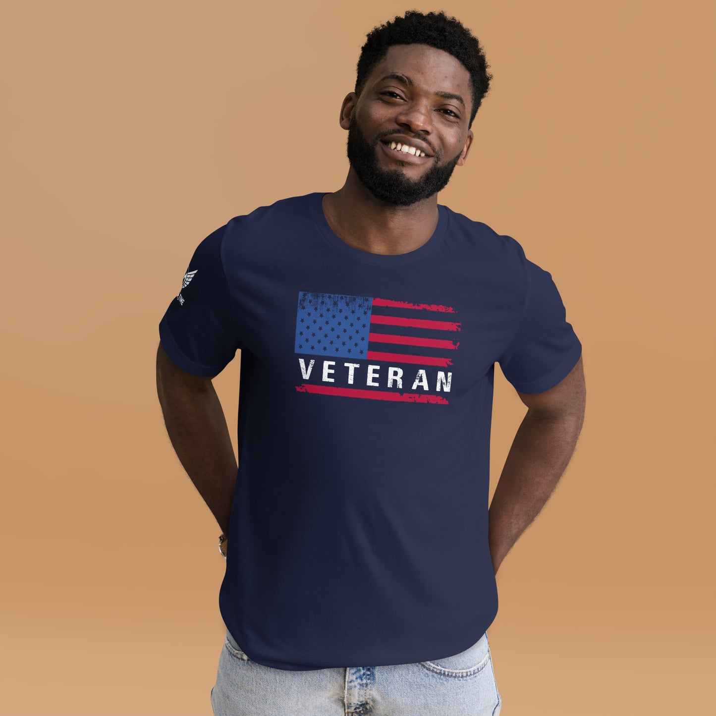 Veteran USA Flag Unisex t-shirt