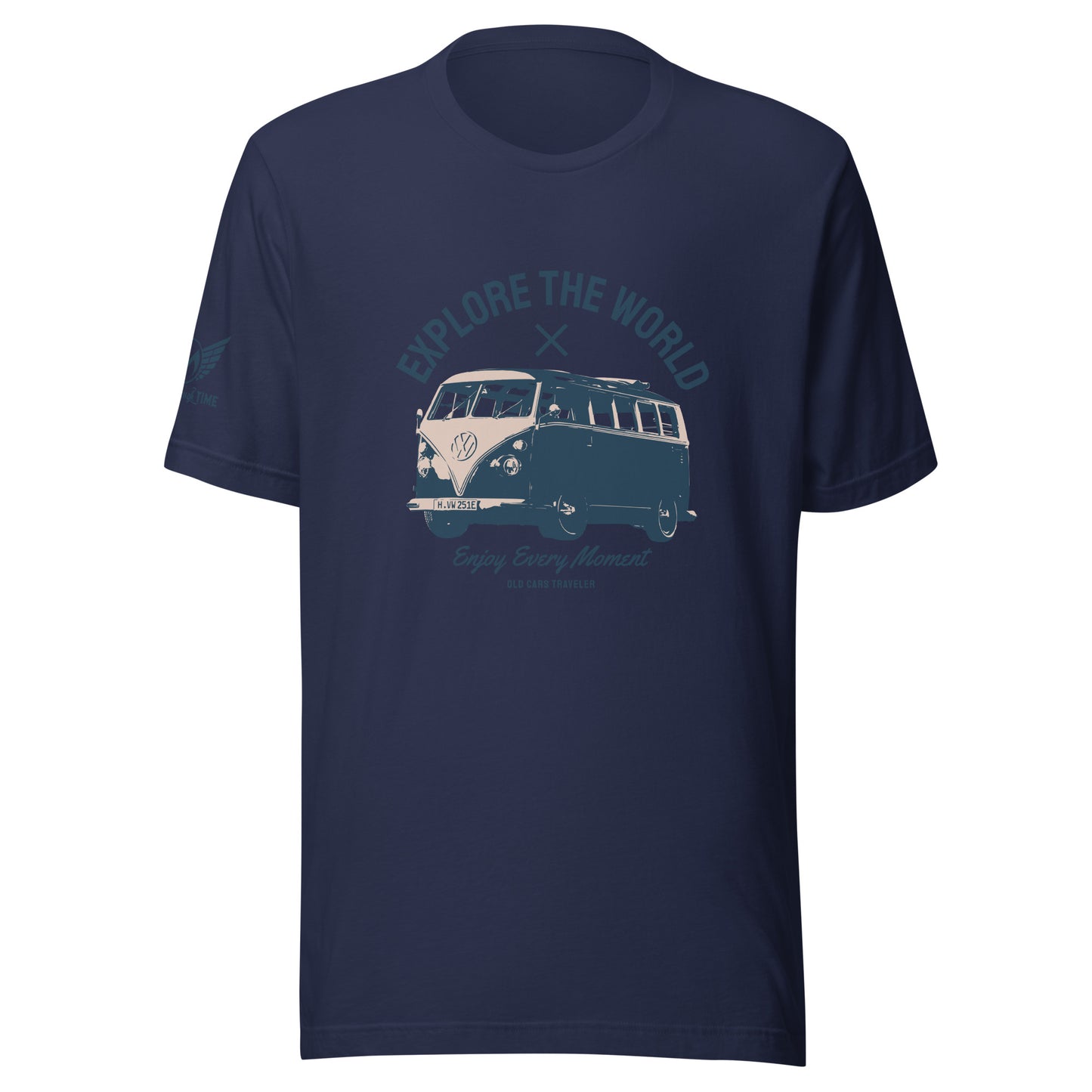 Explore the World VW Bus Unisex t-shirt