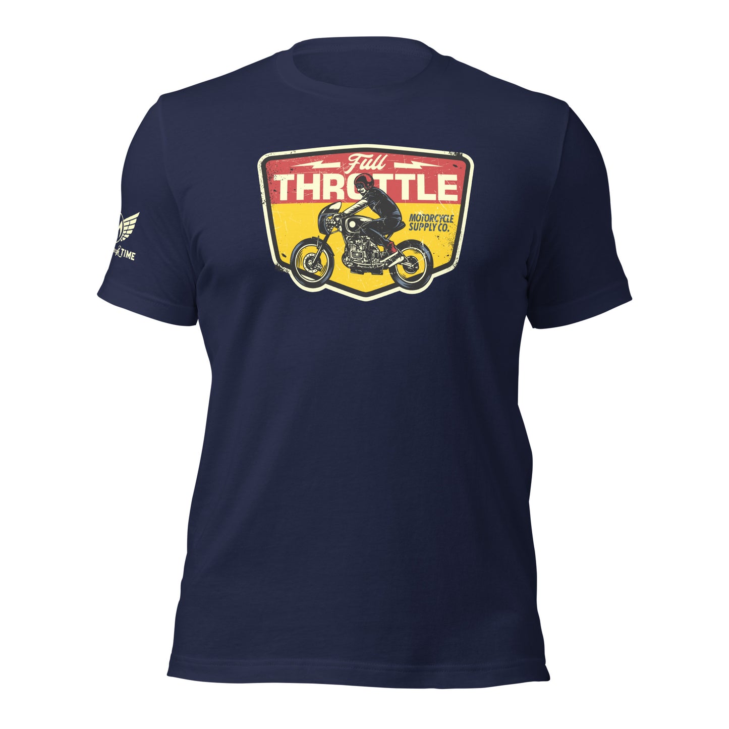 Full Throttle Motorcycle Unisex t-shirt