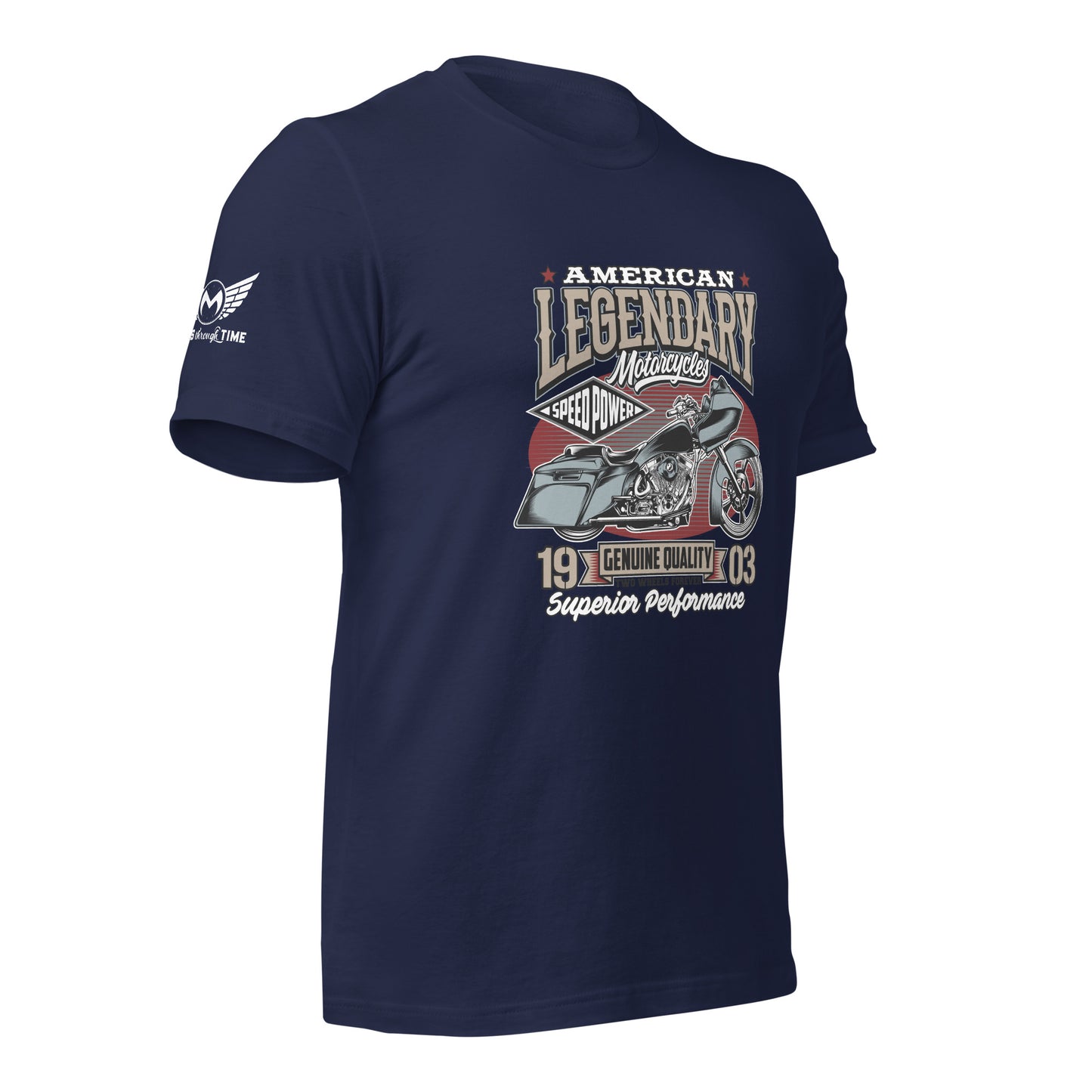 American Legendary Motorcycles Unisex t-shirt