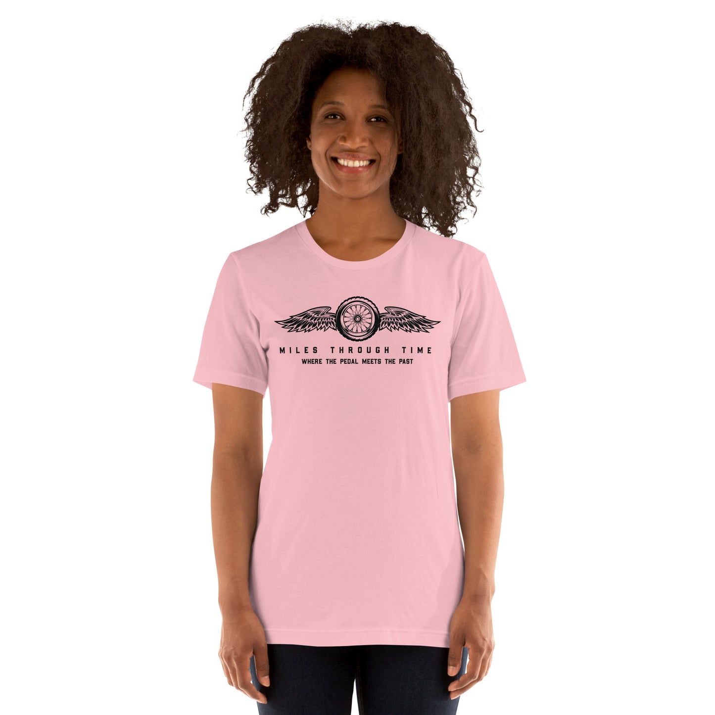 Miles Through Time Wings Unisex t-shirt