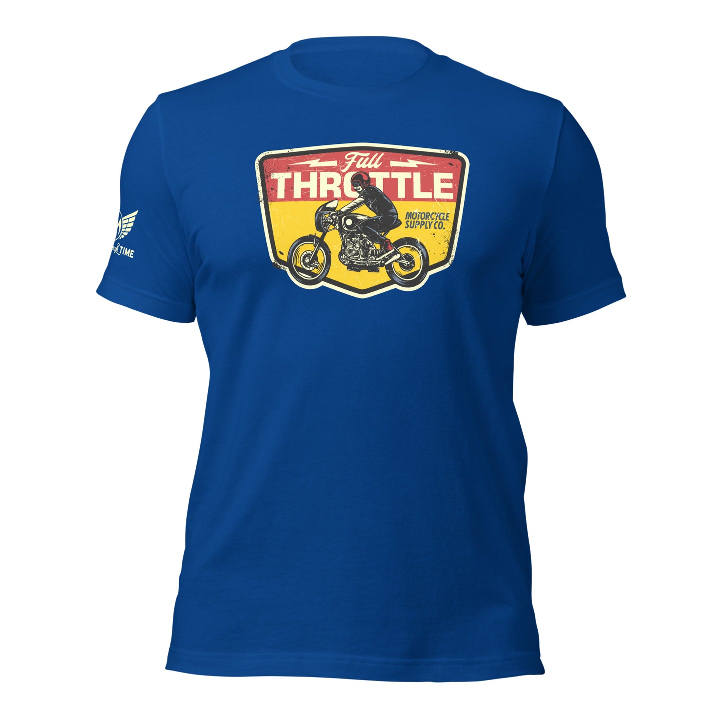 Full Throttle Motorcycle Unisex t-shirt