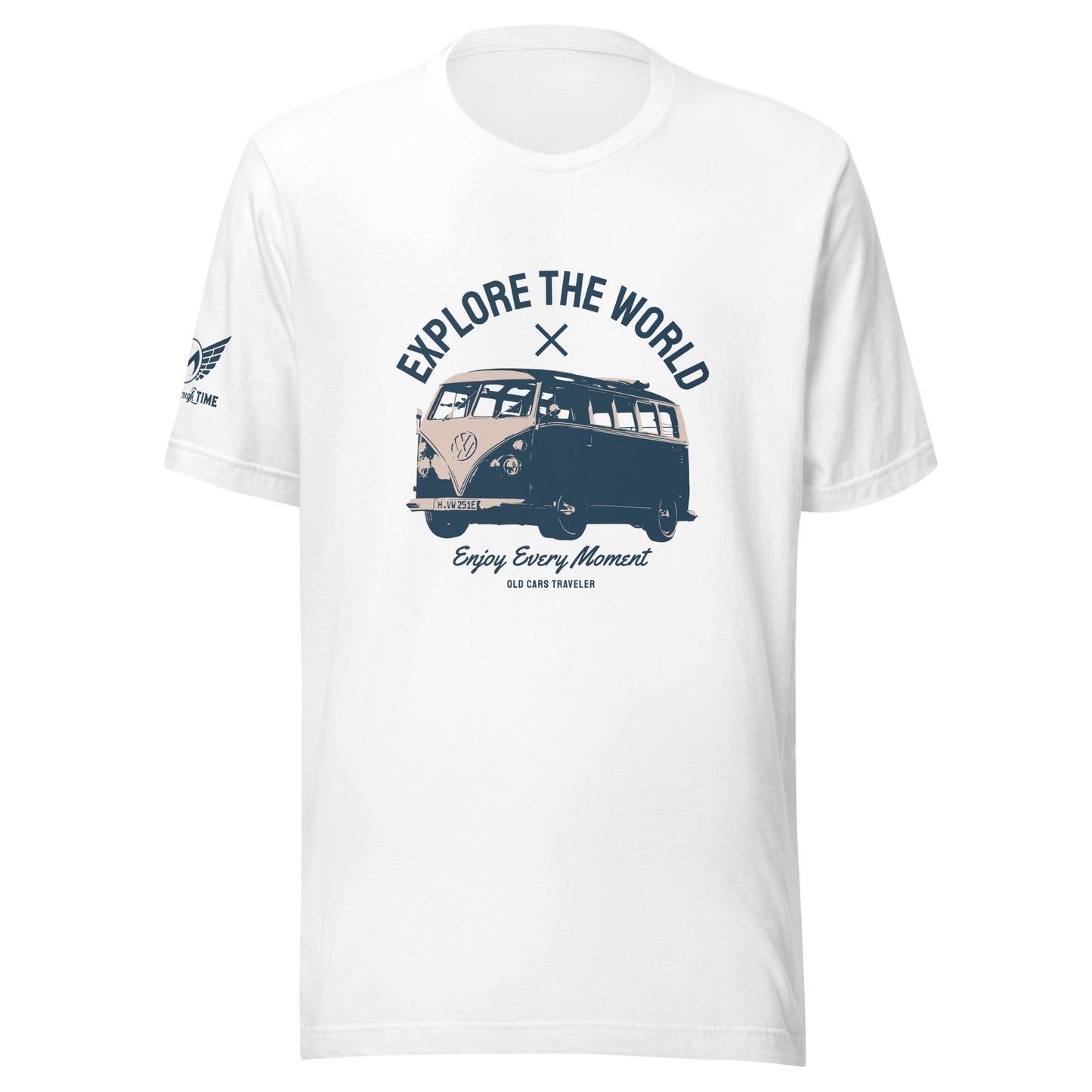 Explore the World VW Bus Unisex t-shirt