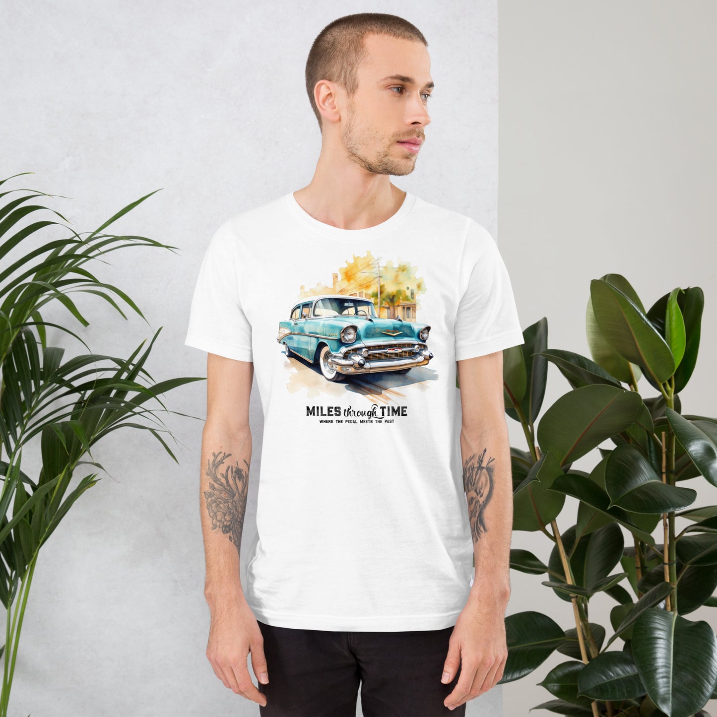 Watercolor Bel Air Unisex t-shirt