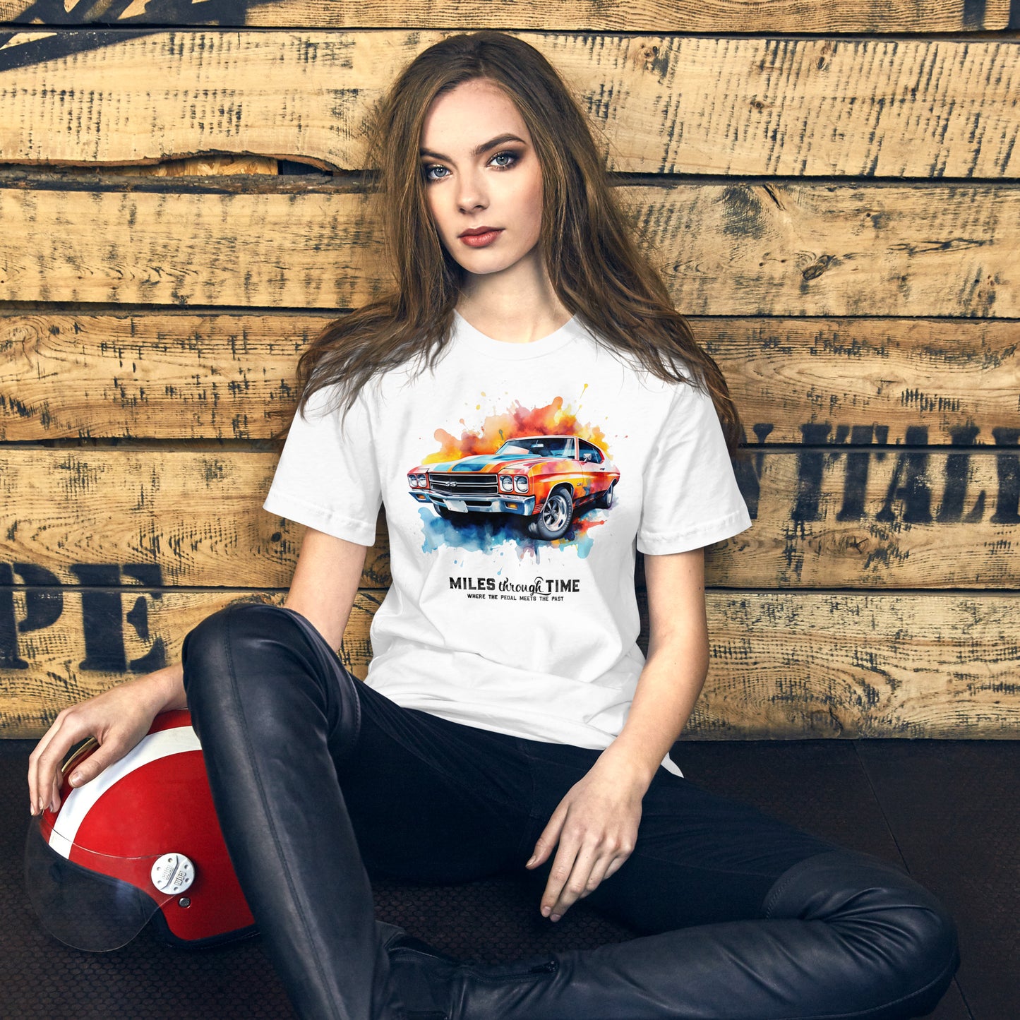 Watercolor Chevelle Unisex t-shirt
