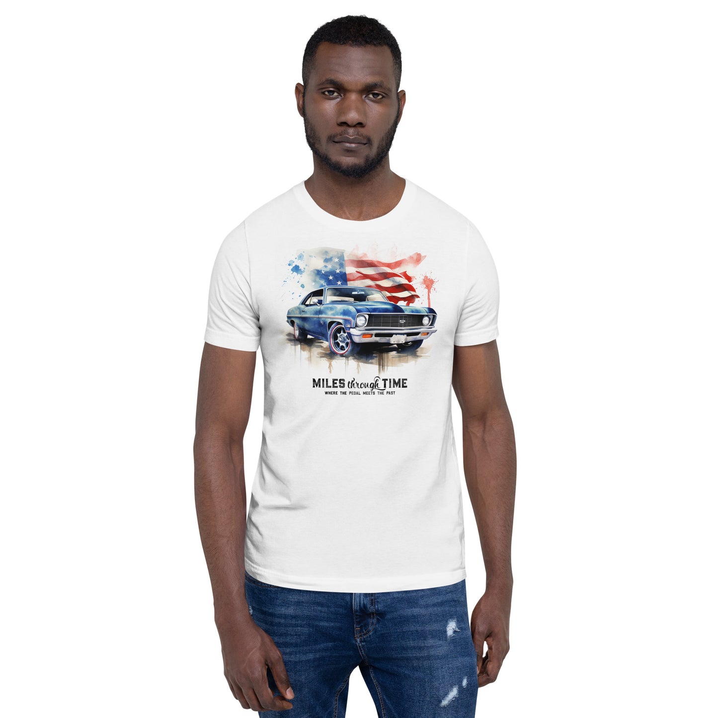 Watercolor American Nova Unisex t-shirt