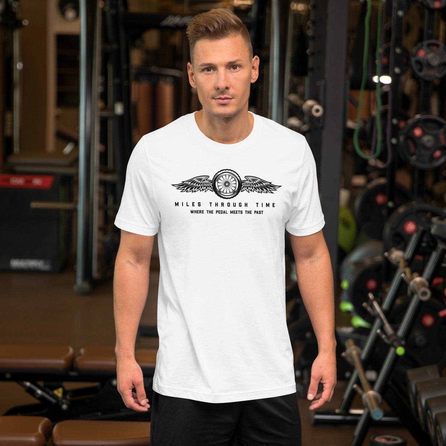 Miles Through Time Wings Unisex t-shirt