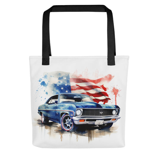 Watercolor American Nova Tote bag