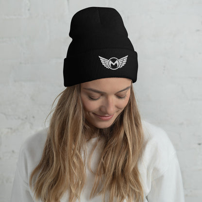 Miles Through Time Logo Cuffed Beanie