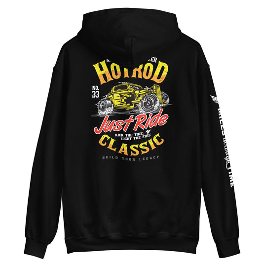Hotrod Just Ride Unisex Hoodie