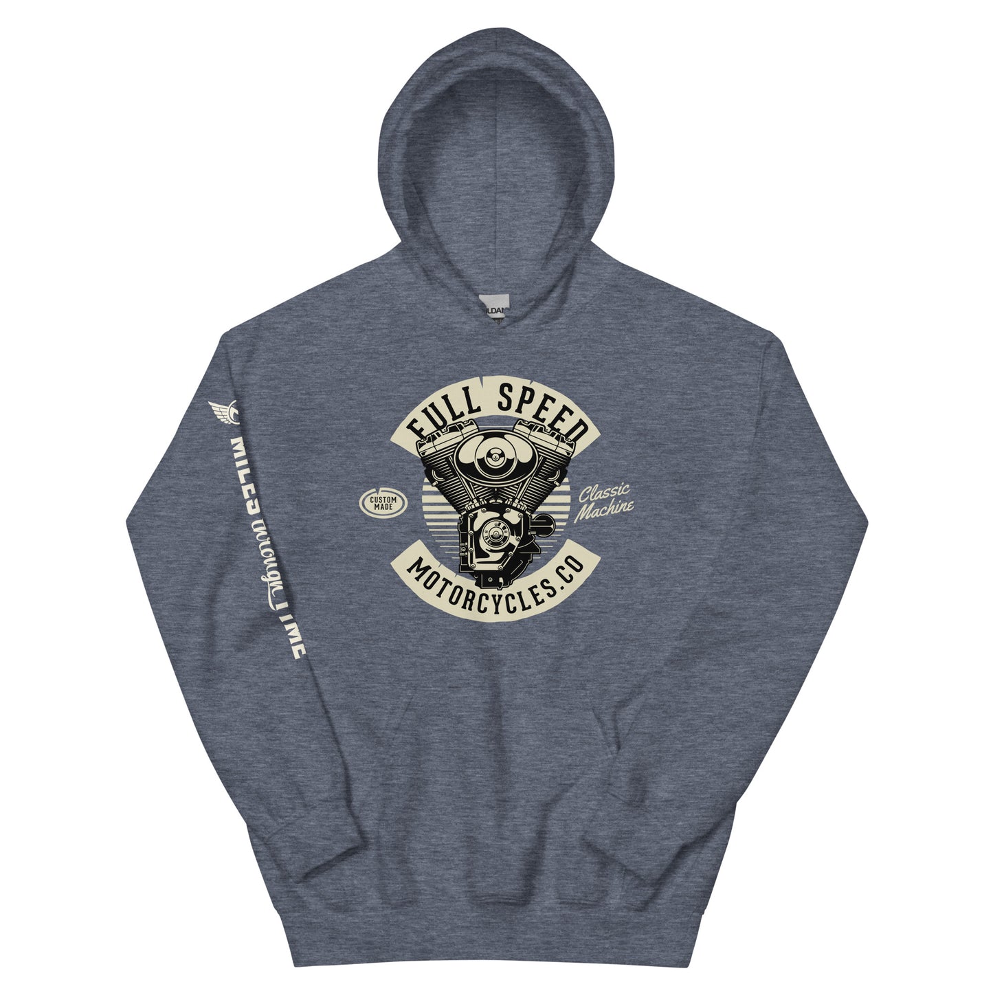 Full Speed Motorcycles Unisex Hoodie