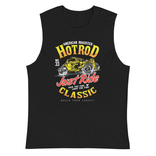 Hot Rod Just Ride Muscle Shirt