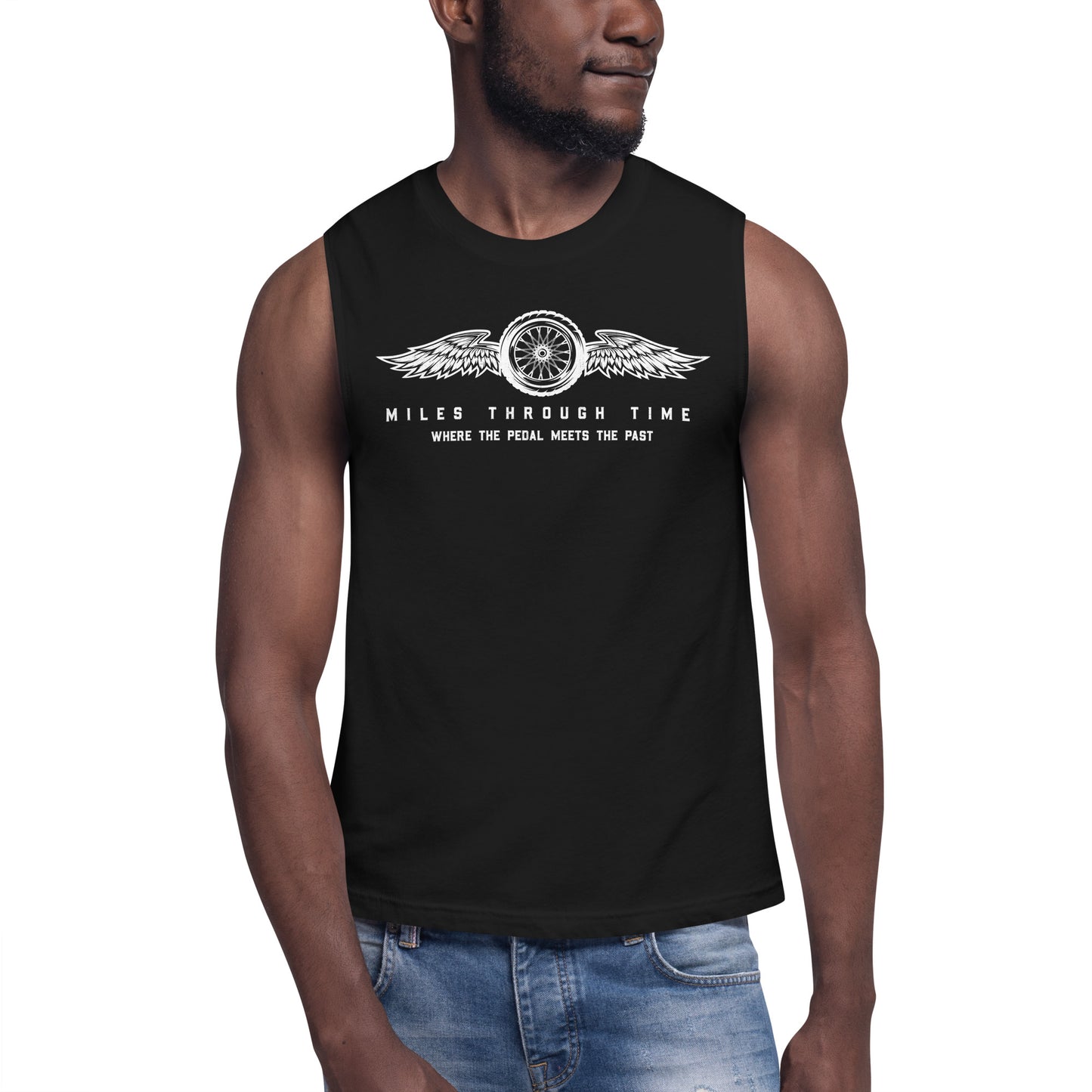 Miles Through Time Wings Muscle Shirt