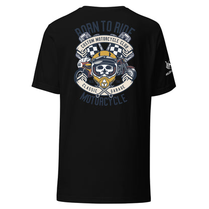 Born to Ride Motorcycle Unisex t-shirt