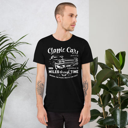 Classic Cars Miles Through Time Unisex t-shirt