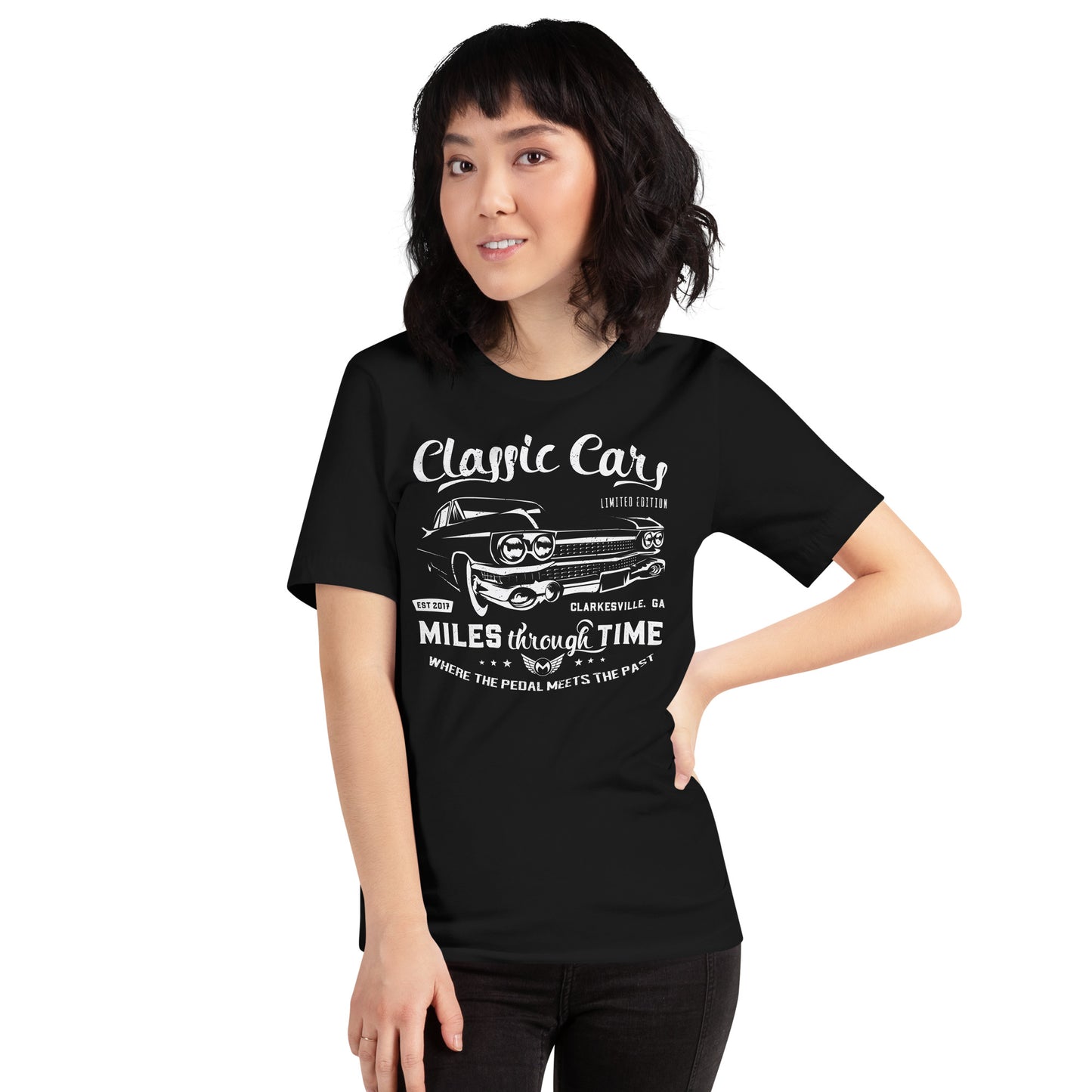 Classic Cars Miles Through Time Unisex t-shirt