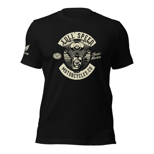 Full Speed Motorcyles Unisex t-shirt