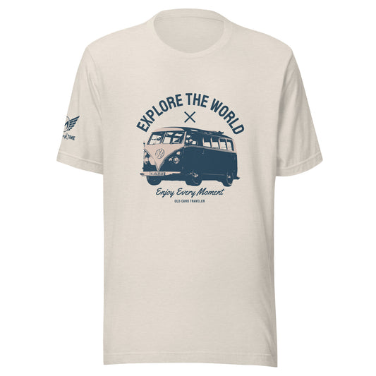 Explore the World VW Bus Unisex t-shirt