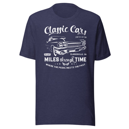 Classic Cars Miles Through Time Unisex t-shirt