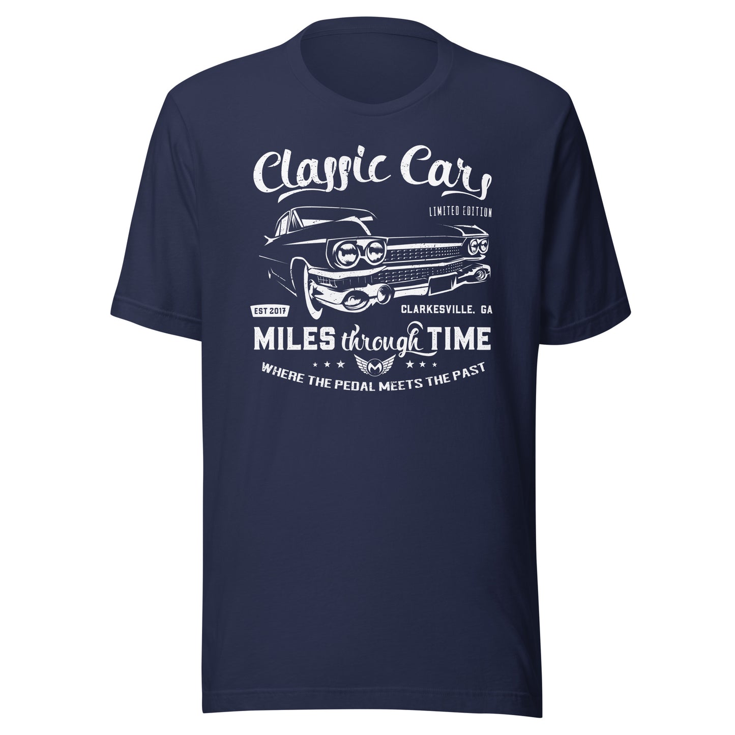 Classic Cars Miles Through Time Unisex t-shirt