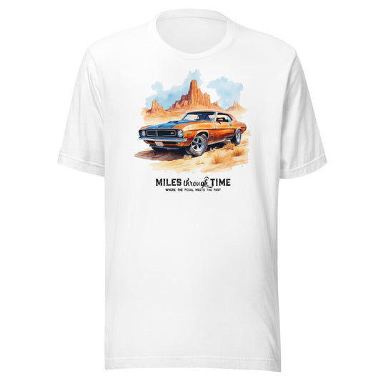 Watercolor American Muscle Unisex t-shirt