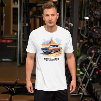 Watercolor American Muscle Unisex t-shirt