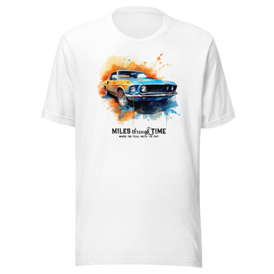 Watercolor Mustang Unisex t-shirt