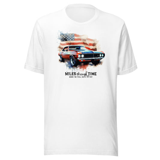Watercolor Americana Unisex t-shirt