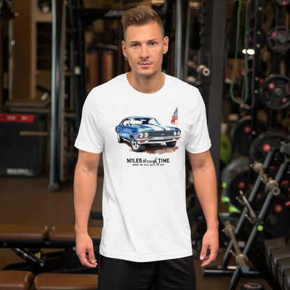 Watercolor American Muscle Unisex t-shirt